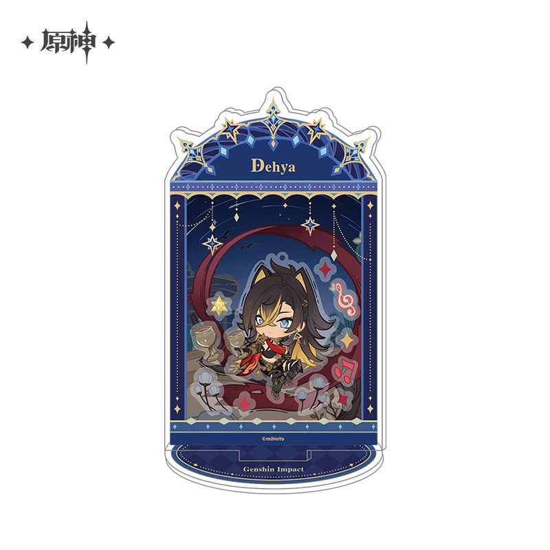 Acrylic Stand Diorama [Genshin Impact] - Starlight Letter Series (Plusieurs Modèles)