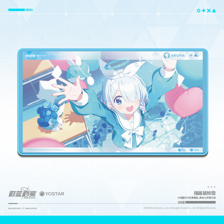 Mousepad [Blue Archive] Illustration vol.1 (Plusieurs modèles)