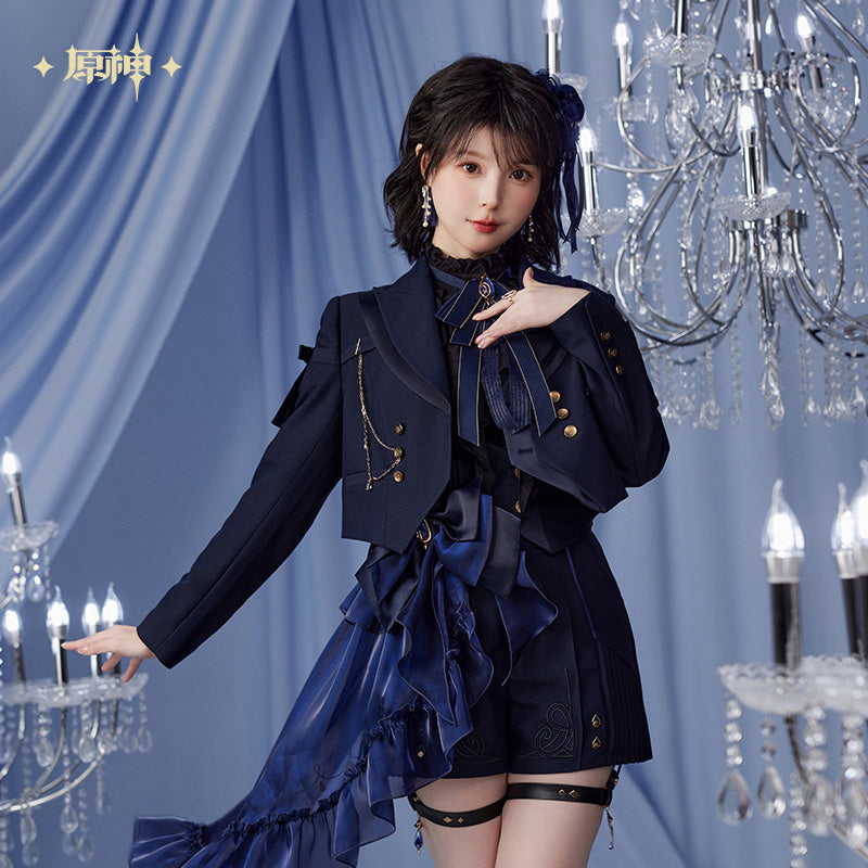 Veste Courte [Genshin Impact] - Noir - Furina Impression Collection