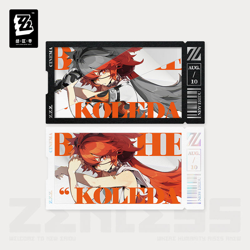 Set de Cartes de Collection [ZZZ Zenless Zone Zero] - Koleda Belobog - Cinema Series