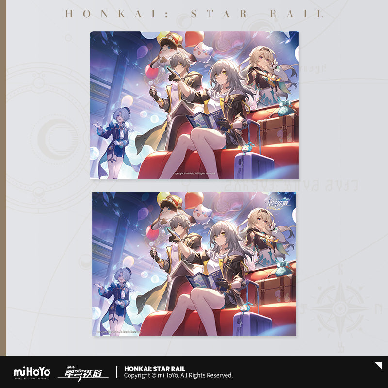 Clearfile + Poster Set [Honkai: Star Rail] 2024 Event (Plusieurs Modèles)