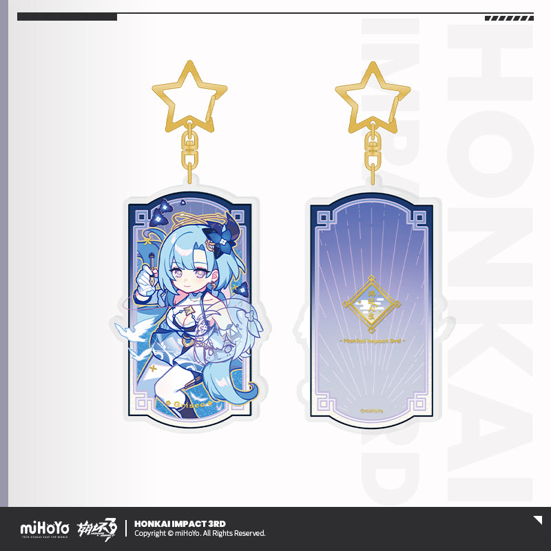 Glitter Acrylic Strap [Honkai Impact 3rd] - Lucky Life series (plusieurs modèles)