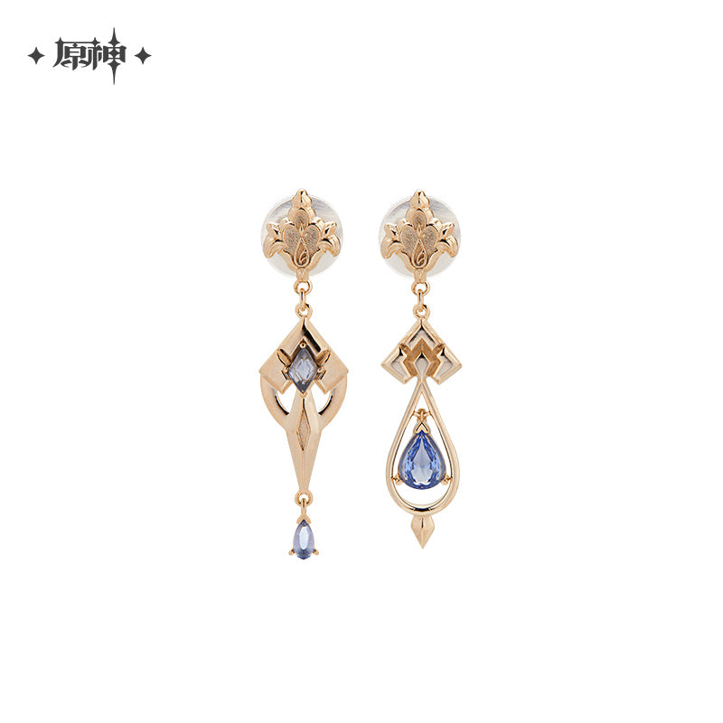 Boucles d'Oreilles [Genshin Impact] - Assymetric Type - Furina Impression Collection