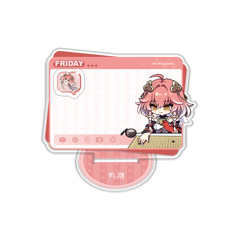 Acrylic Stand [Wuthering Waves] - Changli Friday - Chibi Magnetic Message - Wutherium Geographic