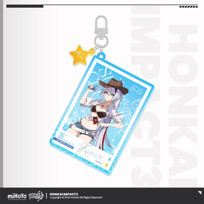 Glitter Acrylic Keychain [Honkai Impact 3rd] - Summer Cruise vol.2 (Theresa seulement)