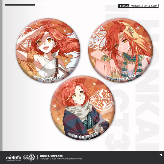 Set de 3 Badge [Honkai Impact 3rd] - Stigmata Series - Type N: Shakespeare Adrift