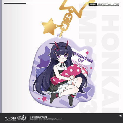 Metal Keychain [Honkai Impact 3rd] - Chibi Herrscher series vol1. (plusieurs modèles)