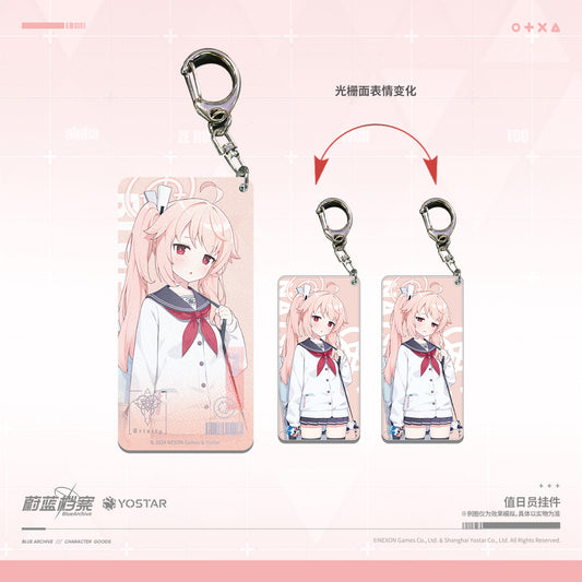 Acrylic Strap avec 1 face Lenticulaire [Blue Archive] Yutori Natsu