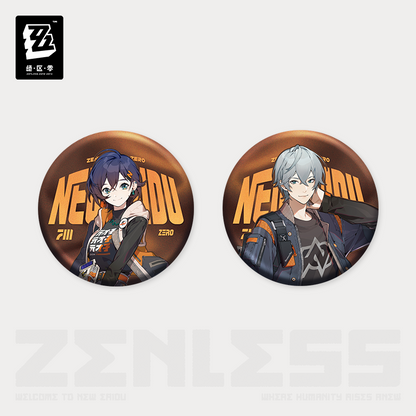 Badge [ZZZ Zenless Zone Zero] - Random Play - Portrait Series (plusieurs modèles)