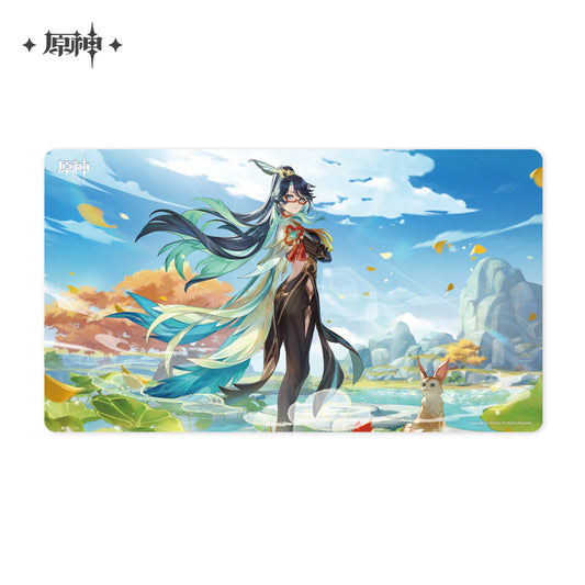 Mousepad [Genshin Impact] - Vibrant Harriers Aloft in Spring Breeze