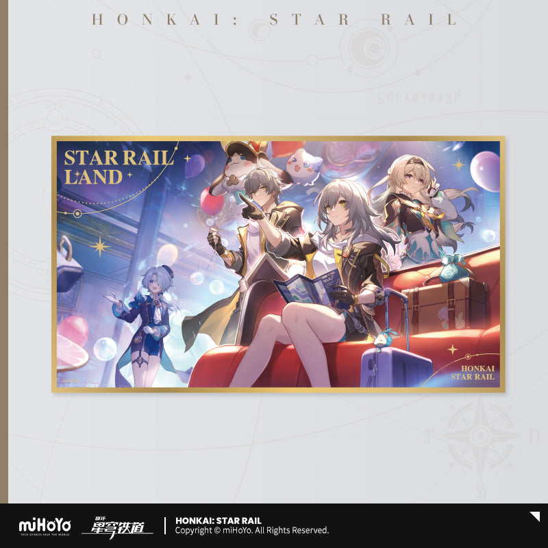 Acrylic Shikishi [Honkai: Star Rail] - Star Rail Land Carnival 2024 (MP)