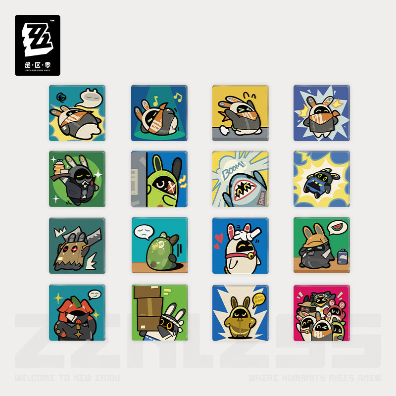 Acrylic Magnet Fridge [ZZZ Zenless Zone Zero] - Bangboo Series
