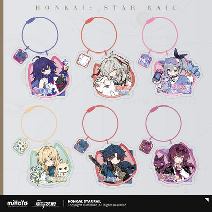 Acrylic Strap [Honkai: Star Rail] - Tiny Cat Series