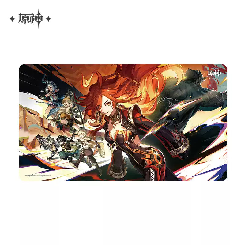 Mousepad [Genshin Impact] - Flowers Resplendent on the Sun-Scorched Sojourn - Natlan