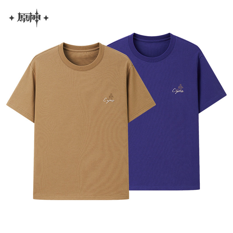 T-Shirt [Genshin Impact] Green Forest and Flying Sand Series - Cyno Impressions (Plusieurs Modèles)