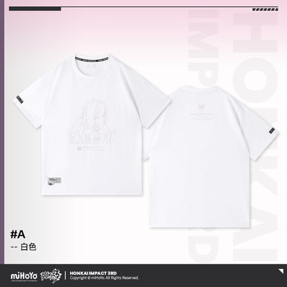 T-shirt [Honkai Impact 3rd] - Elysia Story "Because of you" Type A (Plusieurs coloris) (Pre-order)