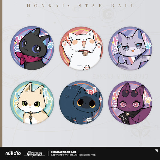 Badge [Honkai: Star Rail] - Tiny Cat Series - Limited (Plusieurs Modèles)