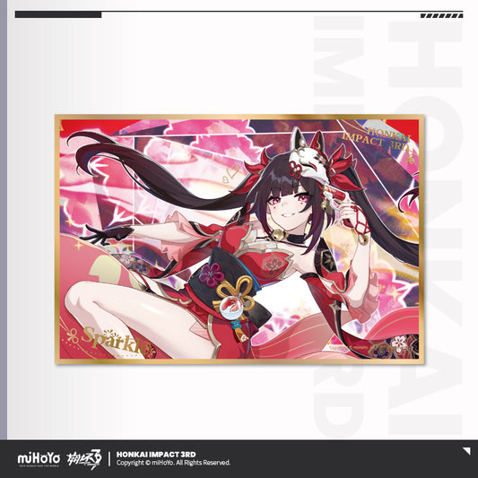 Acrylic Shikishi [Honkai Impact 3rd] - Sparkle / Hanabi - 7.9 Ver. Honkai Impact x Honkai: Star Rail Cross-Collab