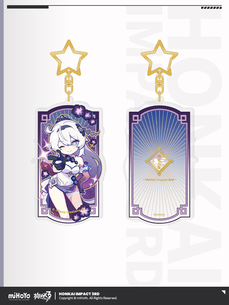 Glitter Acrylic Strap [Honkai Impact 3rd] - Lucky Life series (plusieurs modèles)