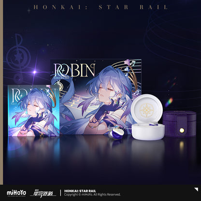 Ecouteurs Sans fils / Wireless Earphones [Honkai: Star Rail] - Robin's custom HiFi ANC TWS - MOONDROP COLLAB CN ver.- 2eme vague