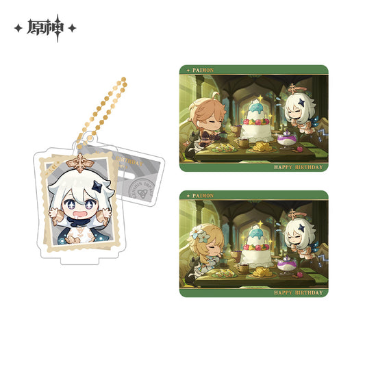 Acrylic Strap Standee Set [Genshin Impact] - Paimon - Photos of a Good Time series