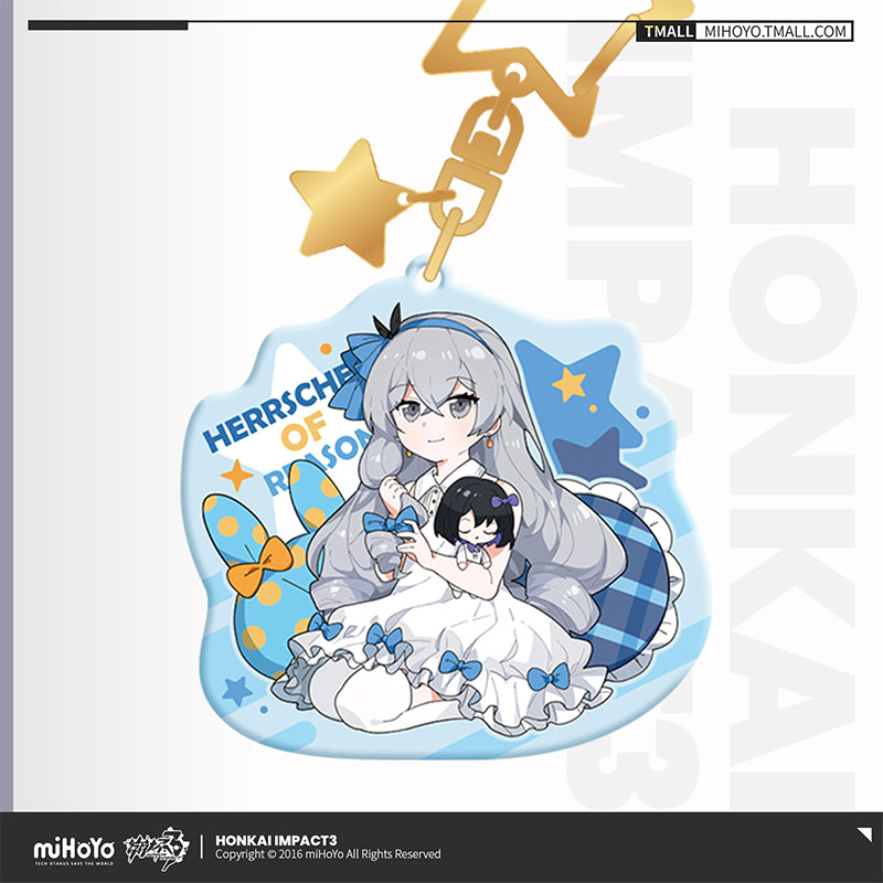 Metal Keychain [Honkai Impact 3rd] - Chibi Herrscher series vol1. (plusieurs modèles)