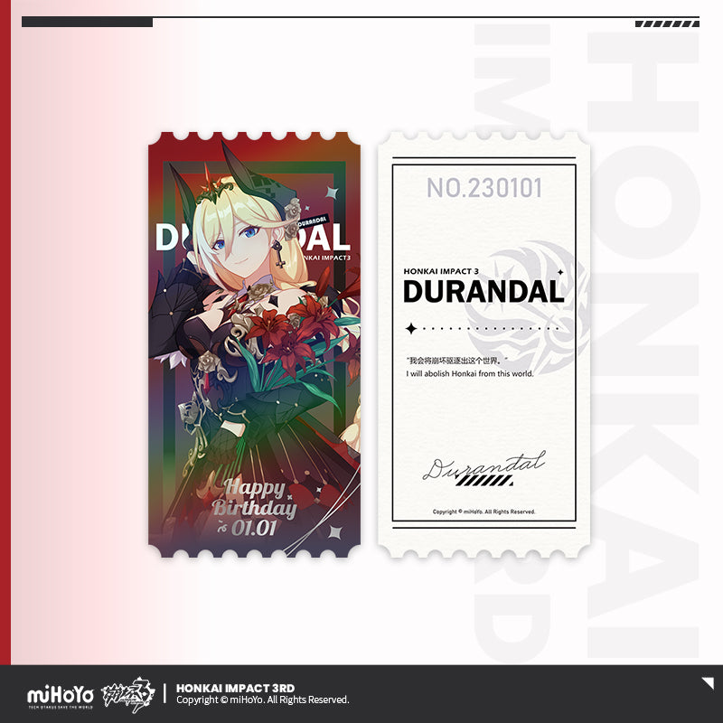 Birthday Gift Box [Honkai Impact 3rd] Durandal 2023