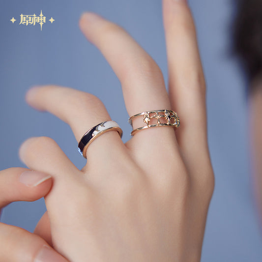Bague Double [Genshin Impact] - Crown Type - Furina Impression Collection