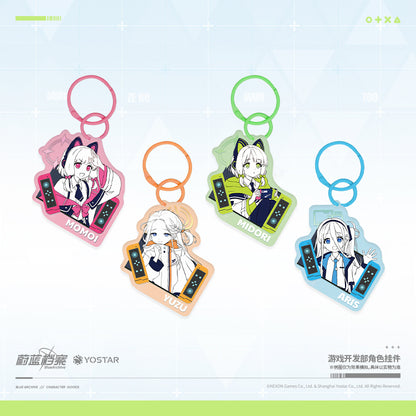 Acrylic Strap [Blue Archive] Game Development Club (Plusieurs modèles)