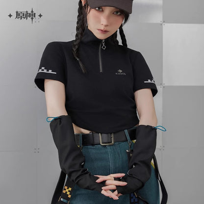 T Shirt Demi-Sleeve a Zip [Genshin Impact] - Kinich Impression Collection