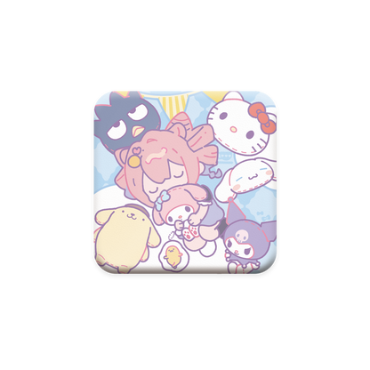 Badge en PU [Arknights] - Sanrio Collab