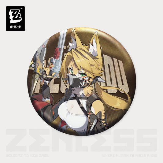 Badge [ZZZ Zenless Zone Zero] - Pulchra - Sons of Calydon - Portrait Series
