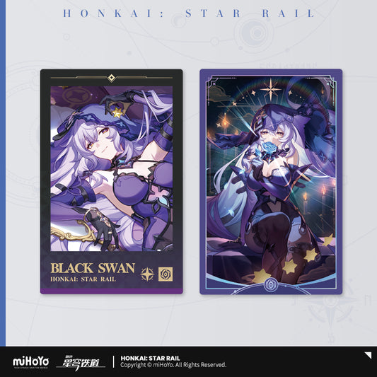 Carte / Polaroid [Honkai: Star Rail] - Black Swan / Cygne Noir - Limited (plusieurs modèles)