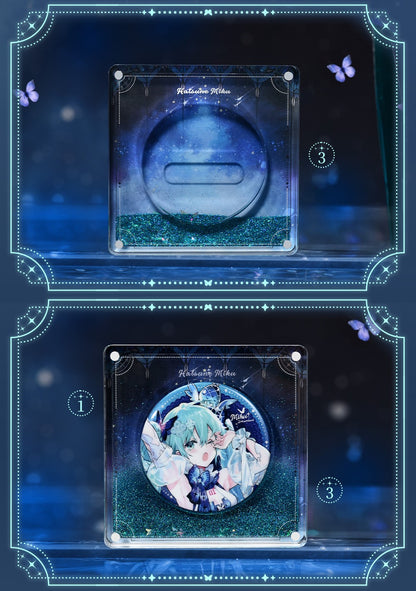 Decoration Glitter / Cadre pour Badge [Vocaloid] Hatsune Miku - Dreamland