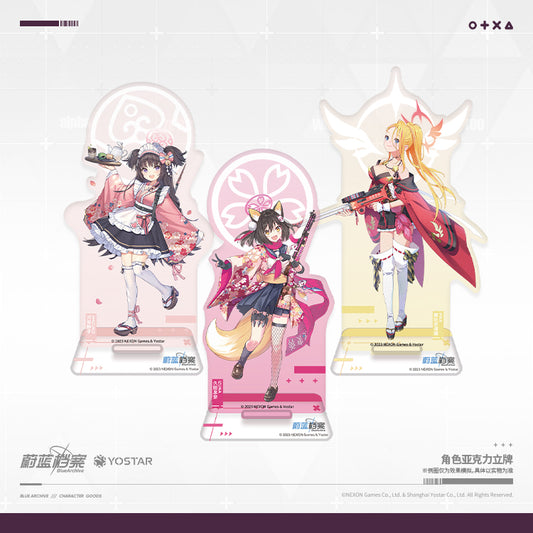 Acrylic Stand [Blue Archive] Cherry Blossom Festival (Plusieurs modèles)