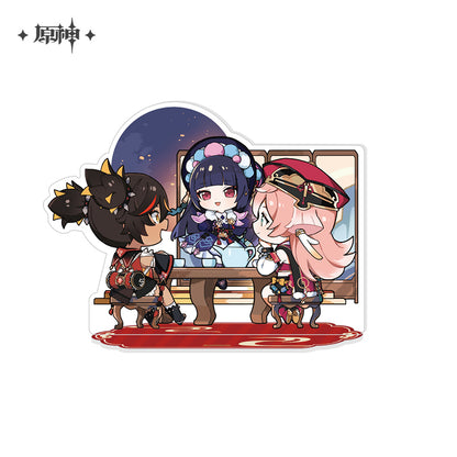 Acrylic Stand [Genshin Impact] - Chibi Scene Lantern Rite (Plusieurs modèles)