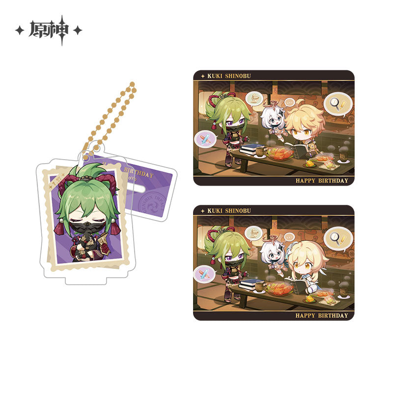 Acrylic Strap Standee Set [Genshin Impact] - Shinobu - Photos of a Good Time series