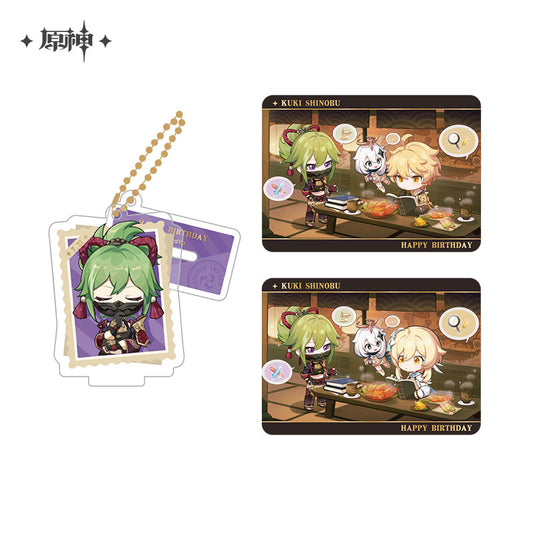 Acrylic Strap Standee Set [Genshin Impact] - Shinobu - Photos of a Good Time series