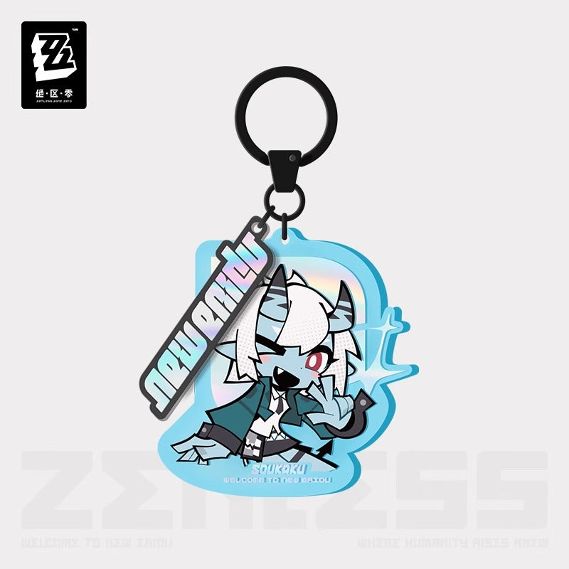 Acrylic Strap [ZZZ Zenless Zone Zero]  - H.S.O.S.6 / Section 6 - Chibi Series