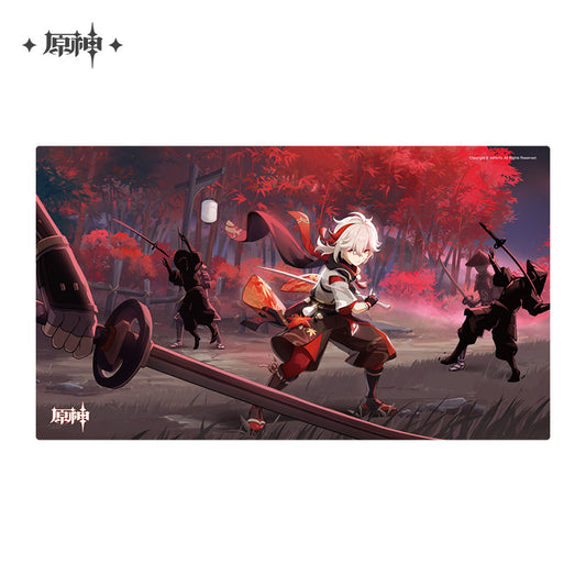 Mousepad [Genshin Impact] -Kazuha - Offline Store Pop Up - the wind comes under the moon