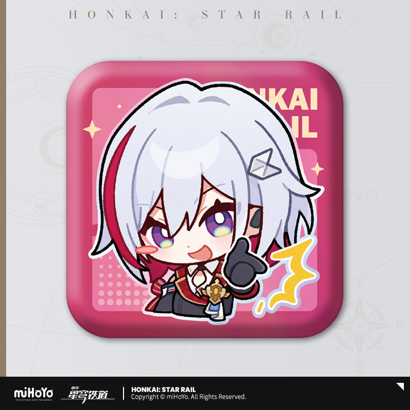 Badge [Honkai: Star Rail] - Série Emoticônes / Sticker vol.2 (plusieurs modèles)