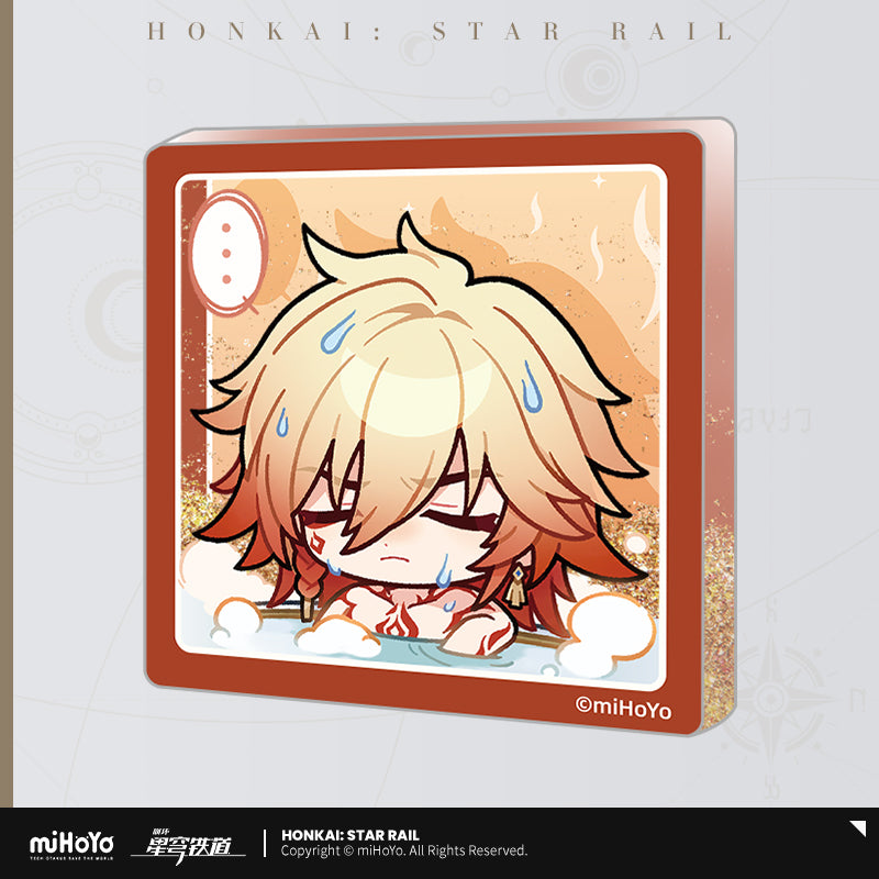 Glitter Fridge Magnet [Honkai: Star Rail] - Série Emoticônes / Sticker vol.4