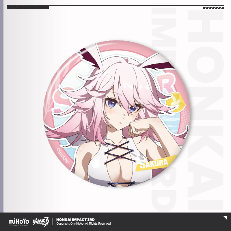 Badge [Honkai Impact 3rd] - Summer Cruise Episode Elysia vol.5 (plusieurs modèles)