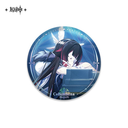 Badges [Genshin Impact] - A Winter Night's Lazzo - Fatui Series (Plusieurs Modèles)