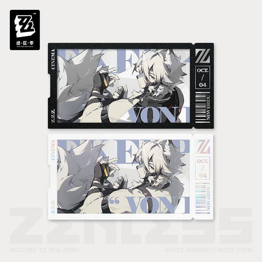 Set de Cartes de Collection [ZZZ Zenless Zone Zero] - Von Lycaon - Cinema Series