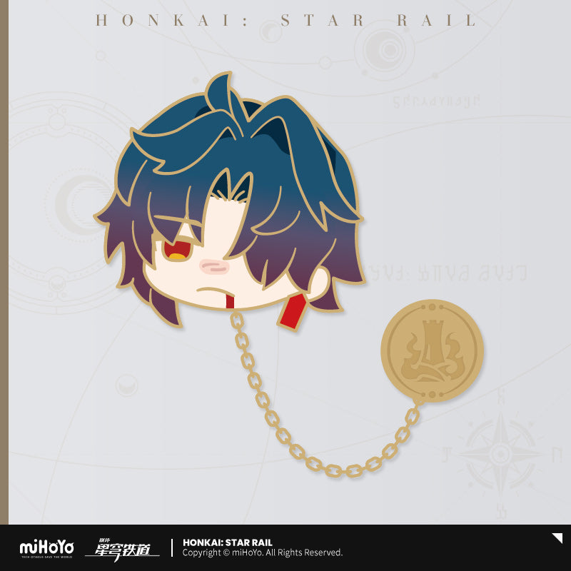 Badge Metal [Honkai: Star Rail] - Pom Pom Exhibition Series Vol.2