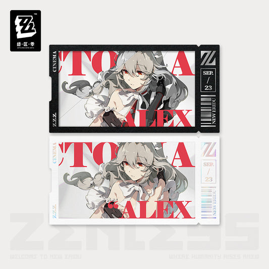 Set de Cartes de Collection [ZZZ Zenless Zone Zero] - Alexandrina Sebastiana / Rina - Cinema Series