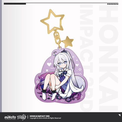 Metal Keychain [Honkai Impact 3rd] - Chibi Herrscher series vol2. (plusieurs modèles)