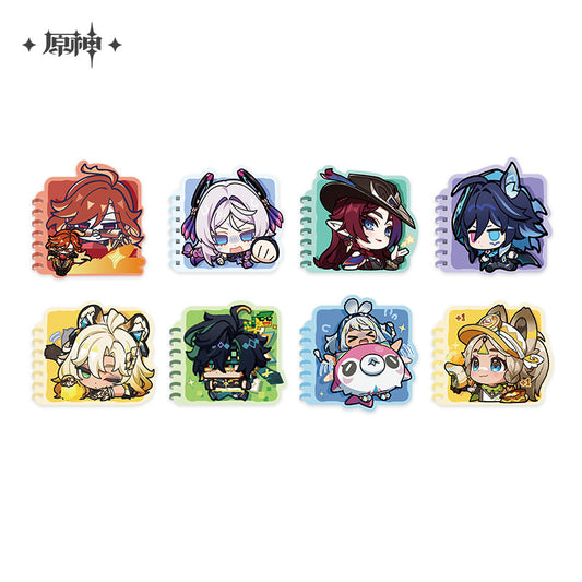 Mini Carnet a Spirale[Genshin Impact] - Natlan - Emoji / Emoticones Series