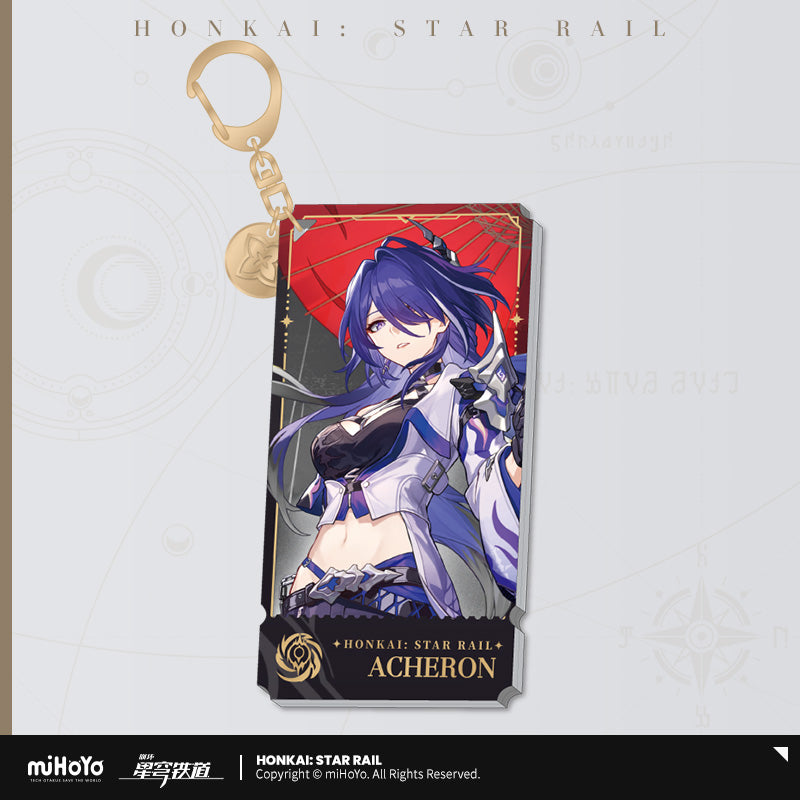 Strap Acrylic [Honkai: Star Rail] - Character - Path of the Nihility (plusieurs modèles)